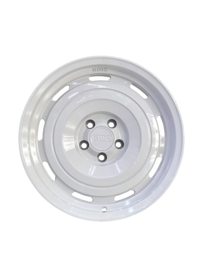 KMC KM720 ROSEWELL 17X8.5 5X108 CB60.1 ET10 GLOSS WHITE - Image 2